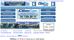 Desktop Screenshot of climcar.es